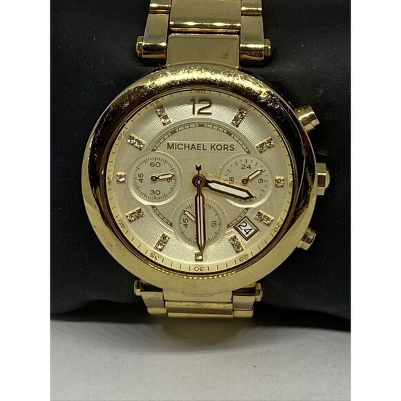 Michael Kors Parker MK5701 Womens Stainless Steel Analog Dial Quartz Watch XR494 - Picture 2 of 12